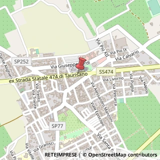 Mappa Via Provinciale, 73035 LE, Italia, 73035 Miggiano, Lecce (Puglia)