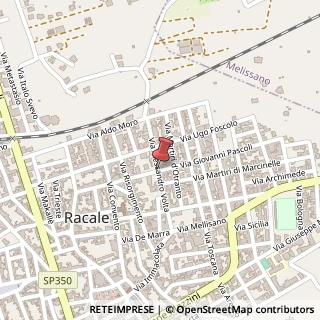 Mappa Via Pascoli, 5, 73055 Racale, Lecce (Puglia)