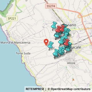 Mappa Racale, 73055 Racale LE, Italia (1.75172)