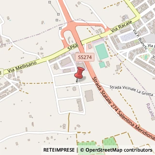 Mappa Via Edison, 73055 Racale LE, Italia, 73055 Racale, Lecce (Puglia)