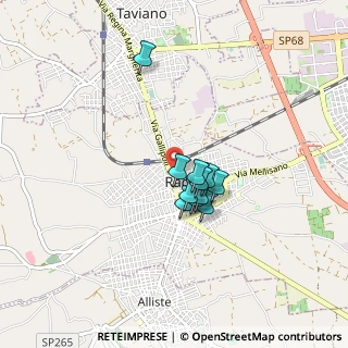 Mappa Via Don Gnoli, 73055 Racale LE, Italia (0.60455)
