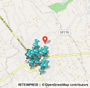 Mappa Via Aldo Sabato Professore, 73056 Taurisano LE, Italia (1.0015)