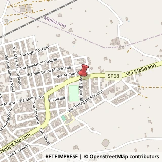 Mappa Via Bologna, 4, 73055 Racale, Lecce (Puglia)