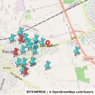 Mappa Via Udine, 73055 Racale LE, Italia (0.6415)