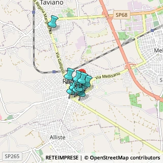 Mappa Via Indipendenza, 73055 Racale LE, Italia (0.52455)