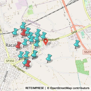 Mappa Via Ferrara, 73055 Racale LE, Italia (0.556)