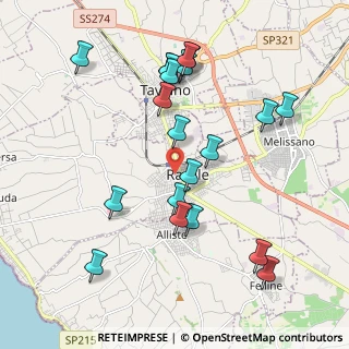 Mappa Corso Garibaldi, 73055 Racale LE, Italia (2.27)