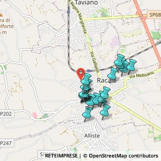 Mappa Via Monte S. Gabriele, 73055 Racale LE, Italia (0.86)