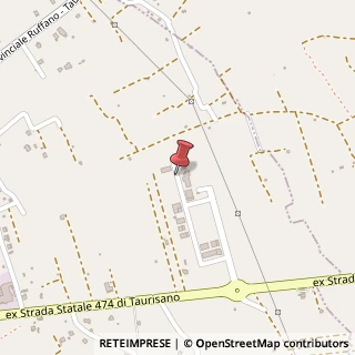 Mappa Via dell'Industria, 51, 73056 Taurisano, Lecce (Puglia)