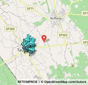 Mappa 12 Taurisano, 73056 Taurisano LE, Italia (1.84)