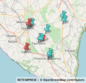 Mappa 12 Taurisano, 73056 Taurisano LE, Italia (6.68727)