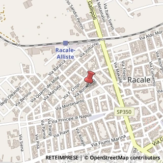 Mappa Via Bonsecolo, 32, 73055 Racale, Lecce (Puglia)