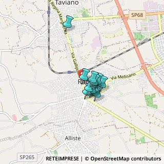 Mappa Via Makallè, 73055 Racale LE, Italia (0.53455)