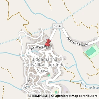 Mappa Via vittorio emanuele, 08049 Villagrande Strisaili, Nuoro (Sardegna)