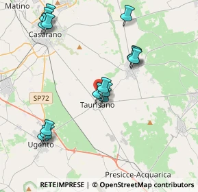 Mappa Via Cicerone, 73056 Taurisano LE, Italia (4.534)
