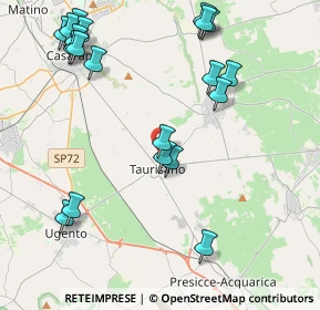 Mappa Via Cicerone, 73056 Taurisano LE, Italia (5.439)