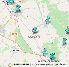 Mappa Via Cicerone, 73056 Taurisano LE, Italia (6.75583)