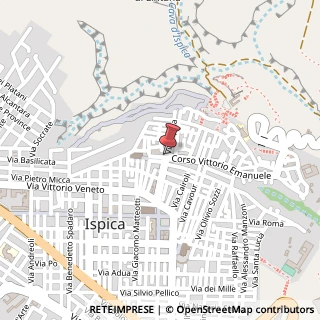 Mappa Corso DELL'ARCHITETTURA, SN, Ragusa, 97014 Ispica RG, Italia, 97014 Ispica, Ragusa (Sicilia)