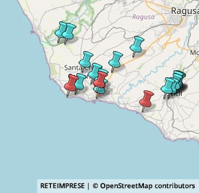 Mappa Via Bengasi, 97010 Marina di Ragusa RG, Italia (8.3755)