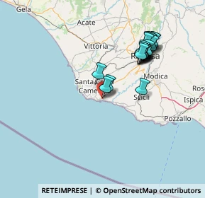 Mappa Via Barbicinti, 97010 Marina di Ragusa RG, Italia (16.4085)