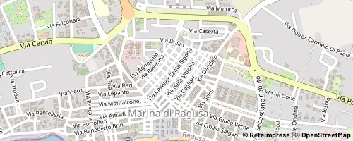 Mappa Ragusa
