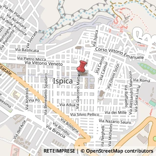 Mappa Corso Umberto I, 54, 97014 Ispica RG, Italia, 97014 Ispica, Ragusa (Sicilia)