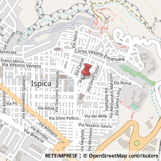 Mappa Via Roma, 35, 97014 Ispica, Ragusa (Sicilia)