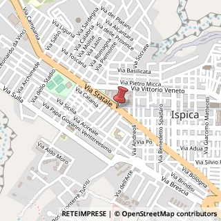 Mappa Via Statale, 34, 97014 Ispica, Ragusa (Sicilia)