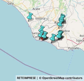 Mappa Via C. Cascone, 97010 Marina di Ragusa RG, Italia (10.8835)