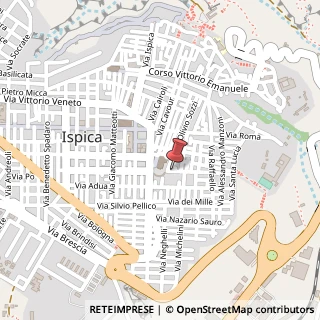Mappa Via Meli, 6, 97014 Ispica, Ragusa (Sicilia)