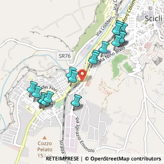 Mappa Via dei Lillà, 97018 Scicli RG, Italia (0.608)