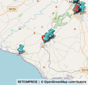 Mappa Via Rovere, 97018 Scicli RG, Italia (6.6995)