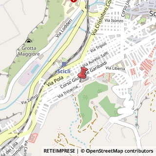 Mappa Via Pacinotti, 91, 97018 Scicli, Ragusa (Sicilia)