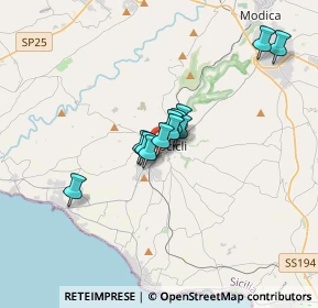 Mappa Via Monfalcone, 97018 Scicli RG, Italia (2.46167)