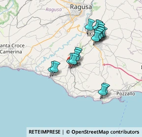 Mappa Via Ignazio Emmolo, 97018 Scicli RG, Italia (7.36316)