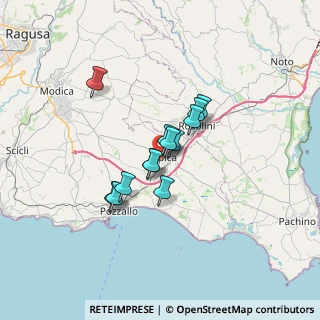 Mappa Via delle Lettere, 97014 Ispica RG, Italia (5.08615)