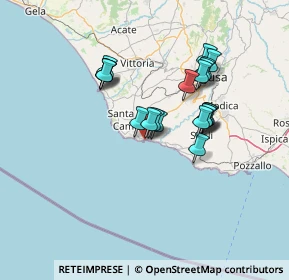 Mappa Lungomare Mediterraneo, 97010 Marina di Ragusa RG, Italia (13.0945)