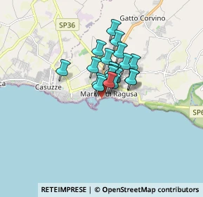 Mappa Lungomare Mediterraneo, 97010 Marina di Ragusa RG, Italia (1.0785)