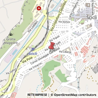 Mappa Corso garibaldi 215, 97018 Scicli, Ragusa (Sicilia)