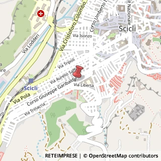 Mappa Via Bixio, 48, 97018 Scicli, Ragusa (Sicilia)