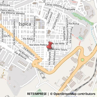 Mappa Via Ciano Costanzo, 45, 97014 Ispica, Ragusa (Sicilia)