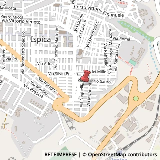 Mappa Via Neghelli, 3, 97014 Ispica, Ragusa (Sicilia)