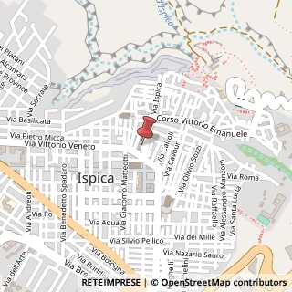 Mappa Corso Garibaldi, 15, 97014 Ispica, Ragusa (Sicilia)