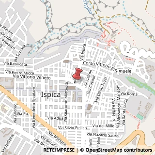 Mappa Piazza Jos? Maria,  7, 97014 Ispica, Ragusa (Sicilia)