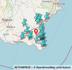 Mappa Via Giacomo Leopardi, 96018 Pachino SR, Italia (10.061)