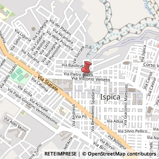 Mappa Via V. Veneto, 70, 97014 Ispica, Ragusa (Sicilia)