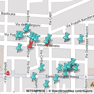 Mappa Via Pietro Micca, 97014 Ispica RG, Italia (0.0863)