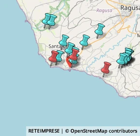 Mappa Via Pantelleria, 97010 Marina di Ragusa RG, Italia (8.7535)