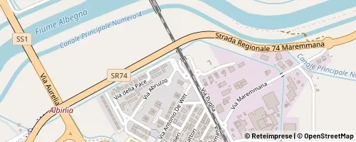 Mappa Orbetello