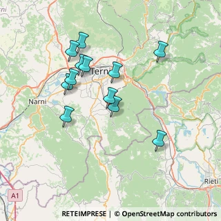 Mappa Vocabolo Colle, 05039 Stroncone TR, Italia (7.20083)